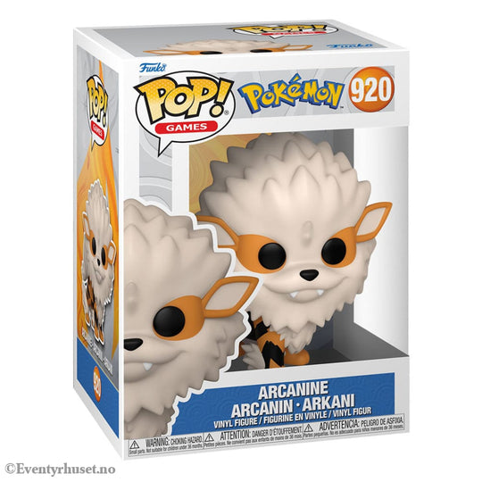 Pokémon POP! Games Vinyl Figure Arcanine (EMEA) 9 cm Collectibles