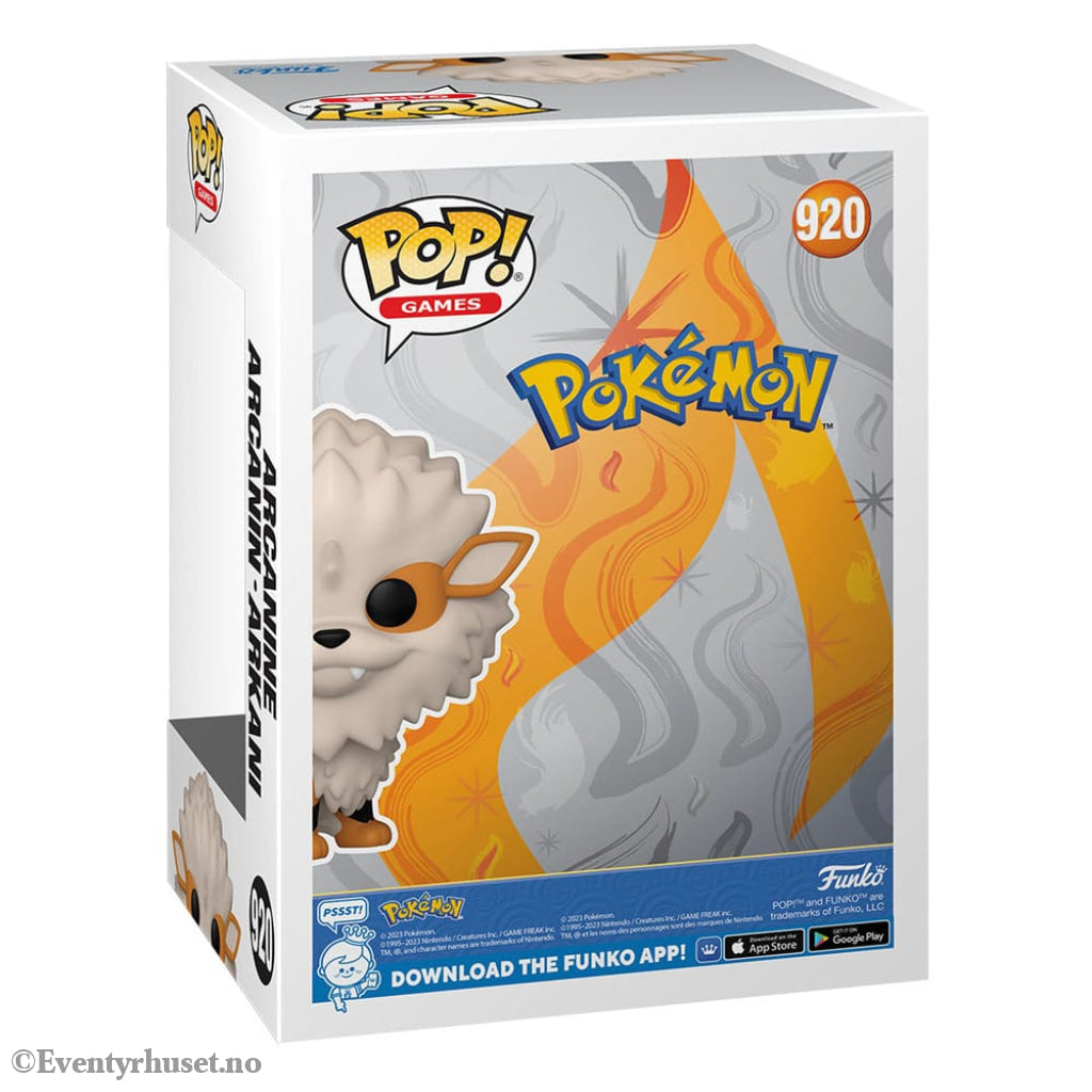 Pokémon POP! Games Vinyl Figure Arcanine (EMEA) 9 cm Collectibles