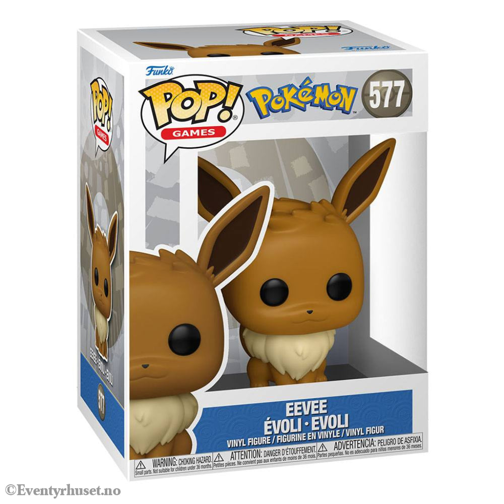 Pokémon POP! Games Vinyl Figure Eevee (EMEA) 9 cm Manga & Anime