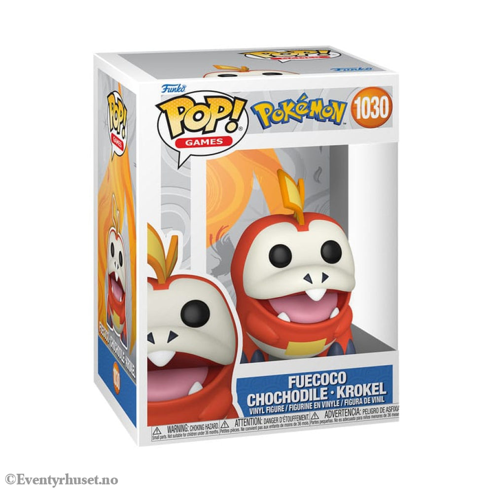 Pokémon POP! Games Vinyl Figure Fuecoco 9 cm Collectibles