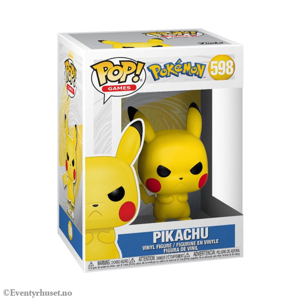 Pokémon POP! Games Vinyl Figure Grumpy Pikachu 9 cm Collectibles