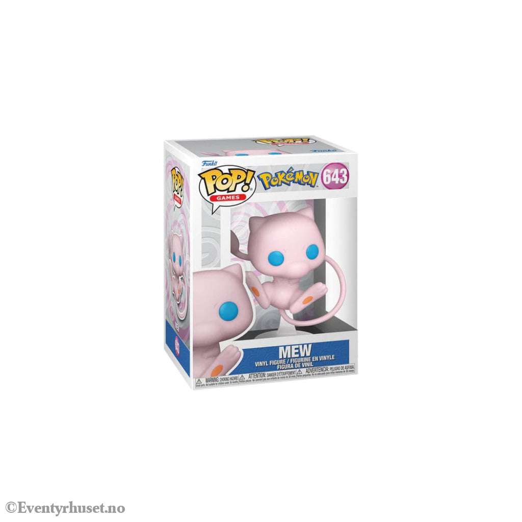 Pokémon POP! Games Vinyl Figure Mew(EMEA) 9 cm Manga & Anime