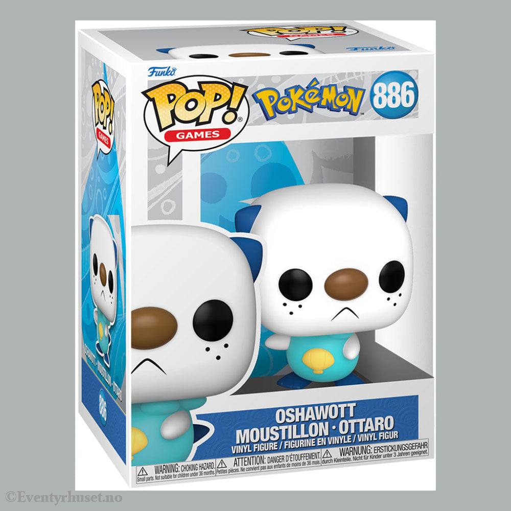 Pokémon POP! Games Vinyl Figure Oshawott (EMEA) 9 cm Collectibles