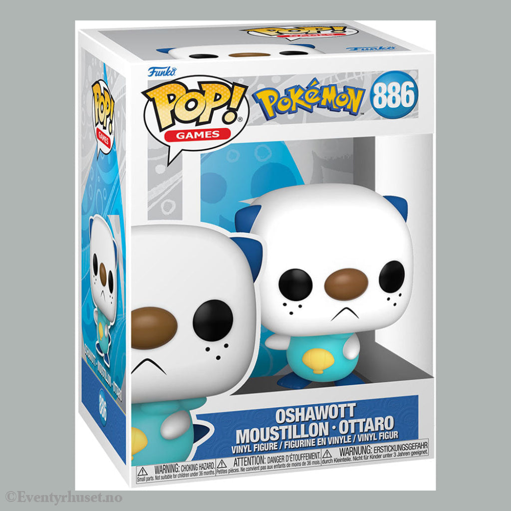 Pokémon POP! Games Vinyl Figure Oshawott (EMEA) 9 cm Collectibles