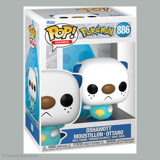 Pokémon POP! Games Vinyl Figure Oshawott (EMEA) 9 cm Collectibles