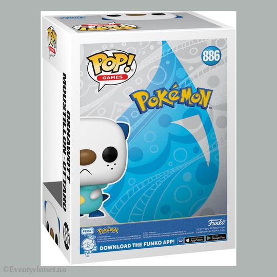 Pokémon POP! Games Vinyl Figure Oshawott (EMEA) 9 cm Collectibles