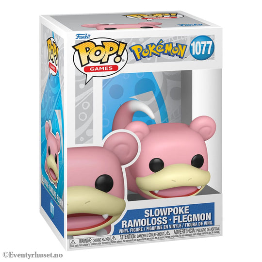 Pokémon POP! Games Vinyl Figure Slowpoke 9 cm Collectibles
