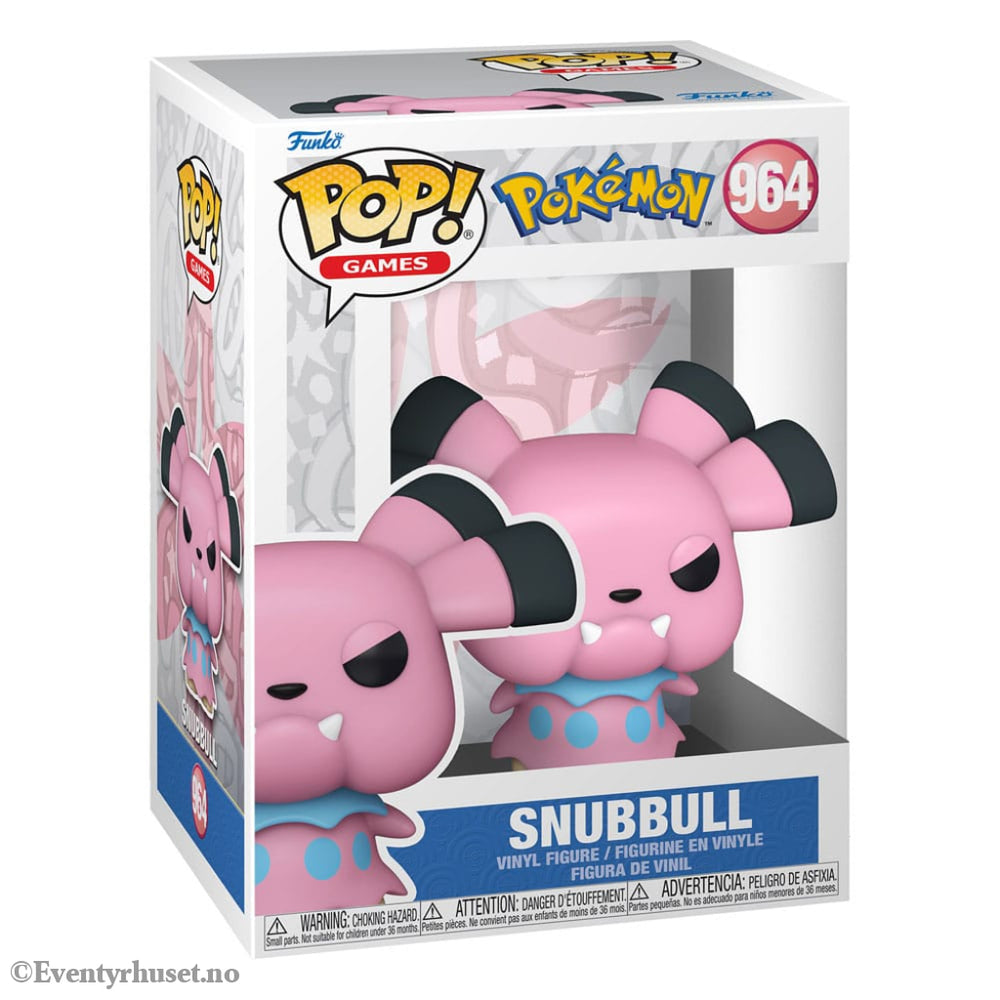 Pokémon POP! Games Vinyl Figure Snubbull (EMEA) 9 cm Collectibles