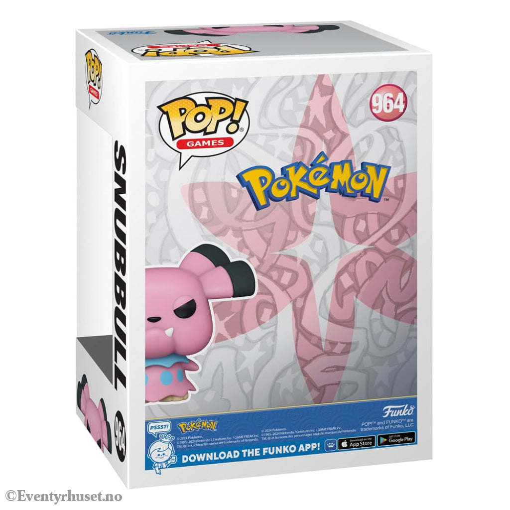 Pokémon POP! Games Vinyl Figure Snubbull (EMEA) 9 cm Collectibles