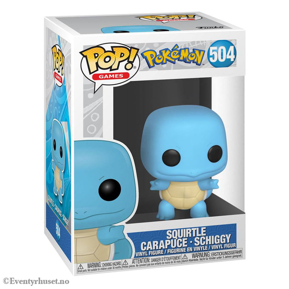 Pokémon POP! Games Vinyl Figure Squirtle (EMEA) 9 cm Manga & Anime