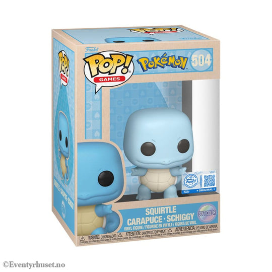 Pokémon POP! Games Vinyl Figure Squirtle (SftClr) 9 cm Manga & Anime