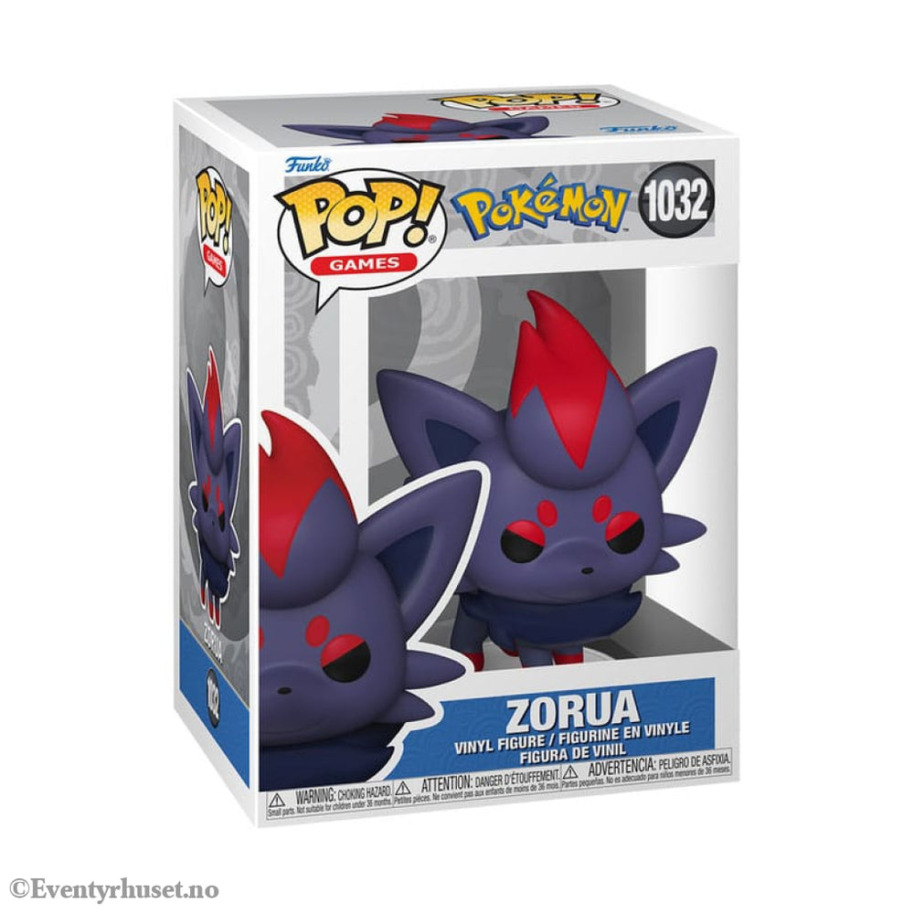 Pokémon POP! Games Vinyl Figure Zorua 9 cm Collectibles
