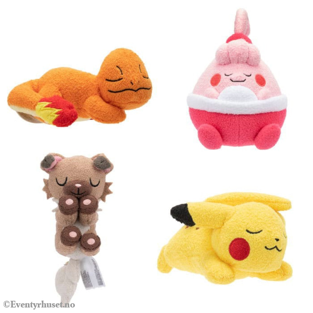 Pokémon Sleeping Plush Figure Version 5 12 cm Assortment (9) Toys