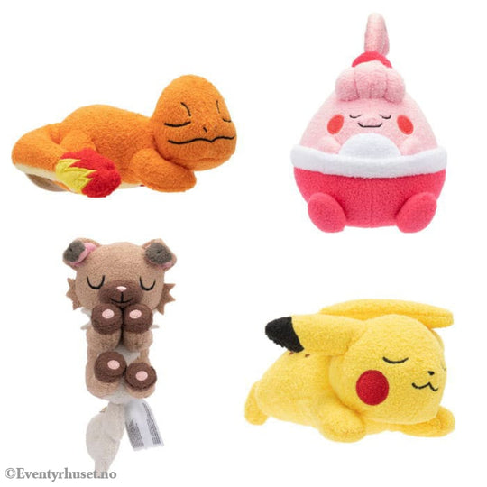 Pokémon Sleeping Plush Figure Version 5 12 cm Assortment (9) Toys