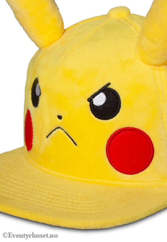 Pokémon Snapback Cap Angry Pikachu Fashion & Accessories