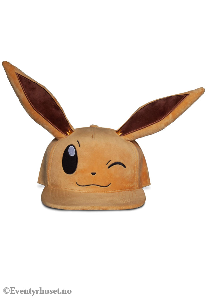 Pokemon Snapback Cap Winking Eevee Leker