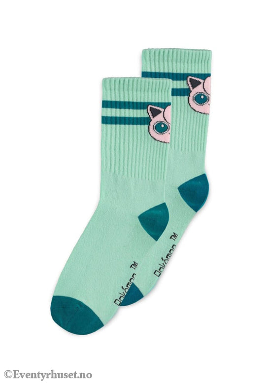 Pokémon Socks 2-Pack Heads Grey 35-38 Fashion & Accessories