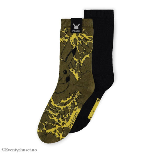 Pokémon Socks 2-Pack Pikachu 39-42 Fashion & Accessories