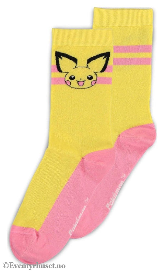 Pokémon Socks 3-Pack Crew 35-38 Fashion & Accessories