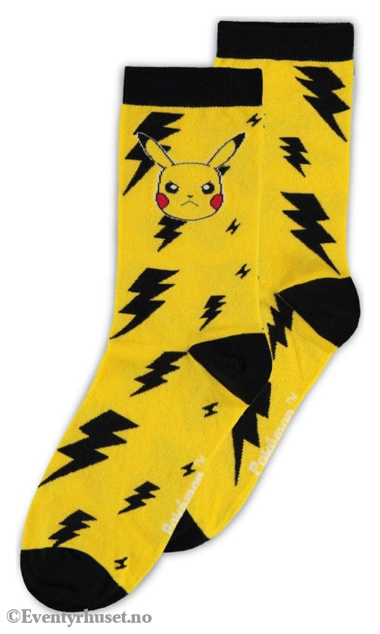 Pokémon Socks 3-Pack Crew 39-42 Fashion & Accessories