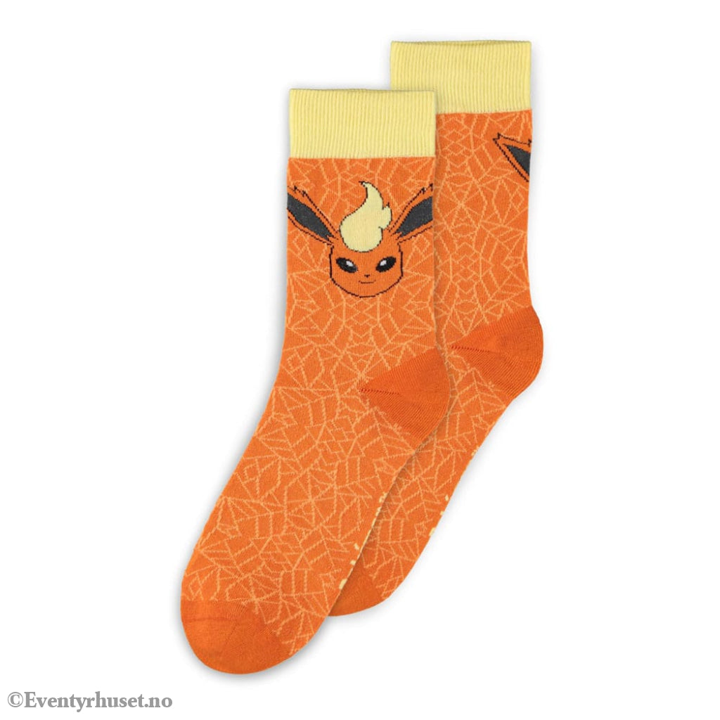 Pokémon Socks 3-Pack Eevee Evolution 43-46 Fashion & Accessories