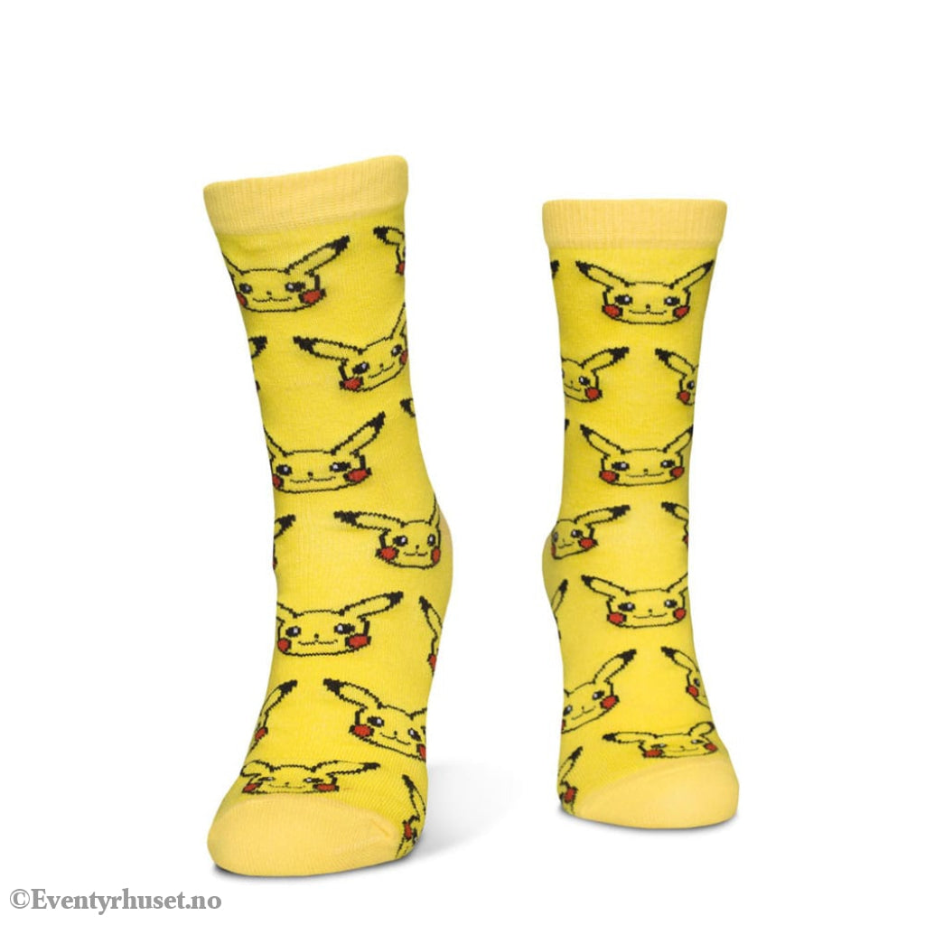 Pokémon Socks 3-Pack Three Icons 35-38 Fashion & Accessories