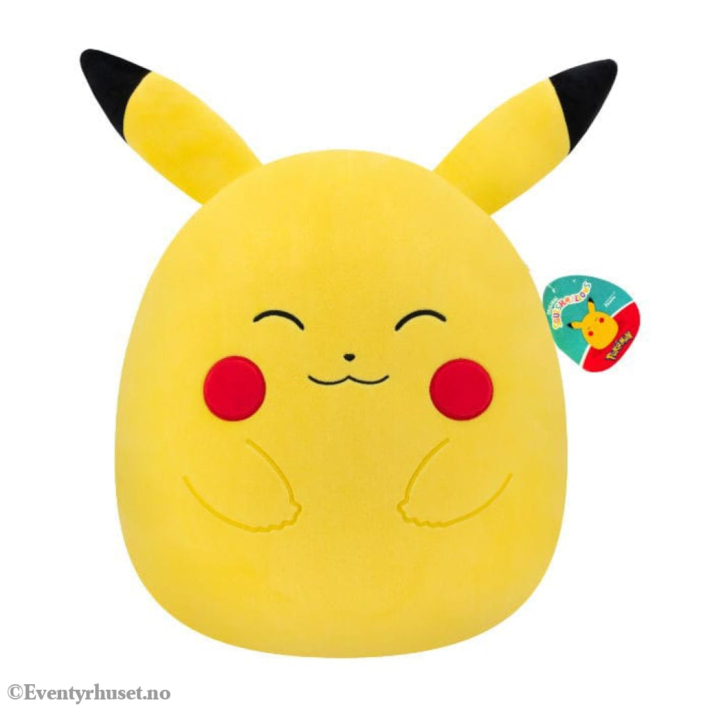 Pokémon Squishmallows Plush Figure Happy Pikachu 35 cm Toys
