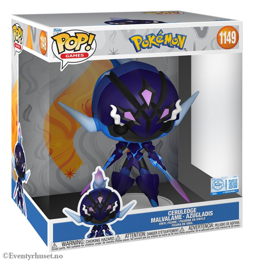 Pokémon Super Sized Jumbo POP! Vinyl Figure Ceruledge 25 cm Manga & Anime