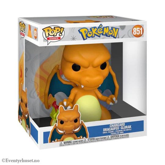 Pokémon Super Sized Jumbo POP! Vinyl Figure Charizard (EMEA) 25 cm Collectibles