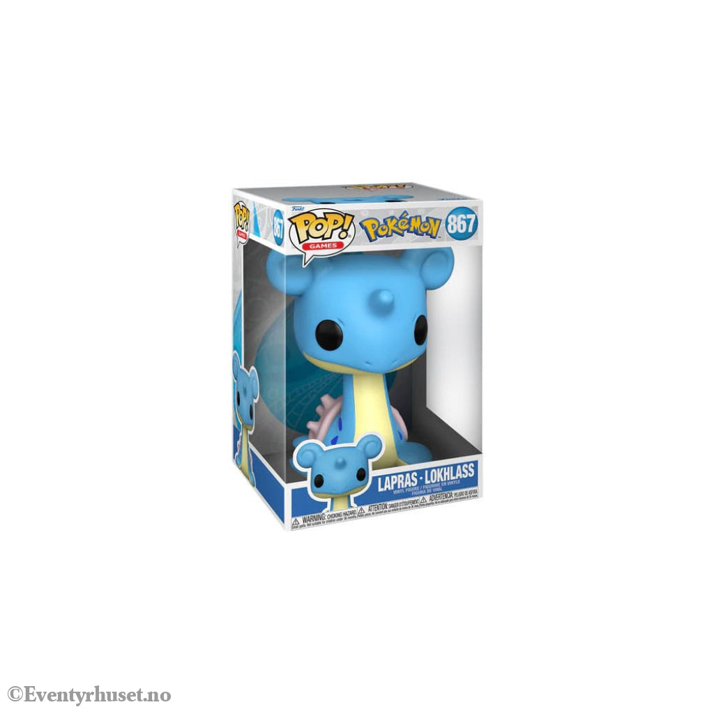Pokémon Super Sized Jumbo POP! Vinyl Figure Lapras (EMEA) 25 cm Manga & Anime