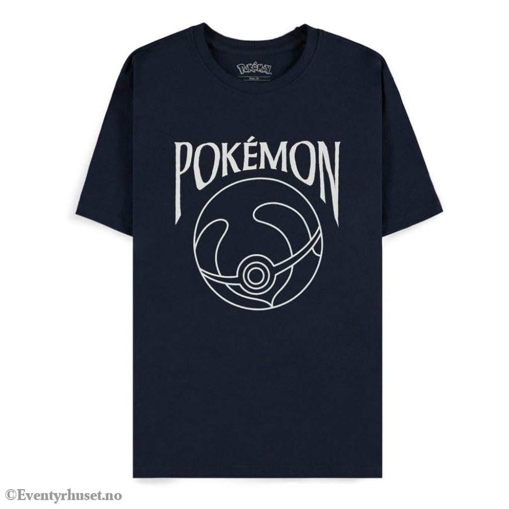 Pokémon T-Shirt Navy Heal Ball Size S Fashion & Accessories