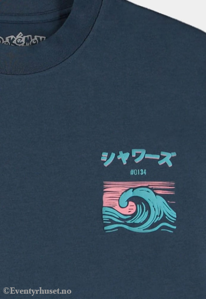 Pokémon T-Shirt Navy Vaporeon Size M Fashion & Accessories