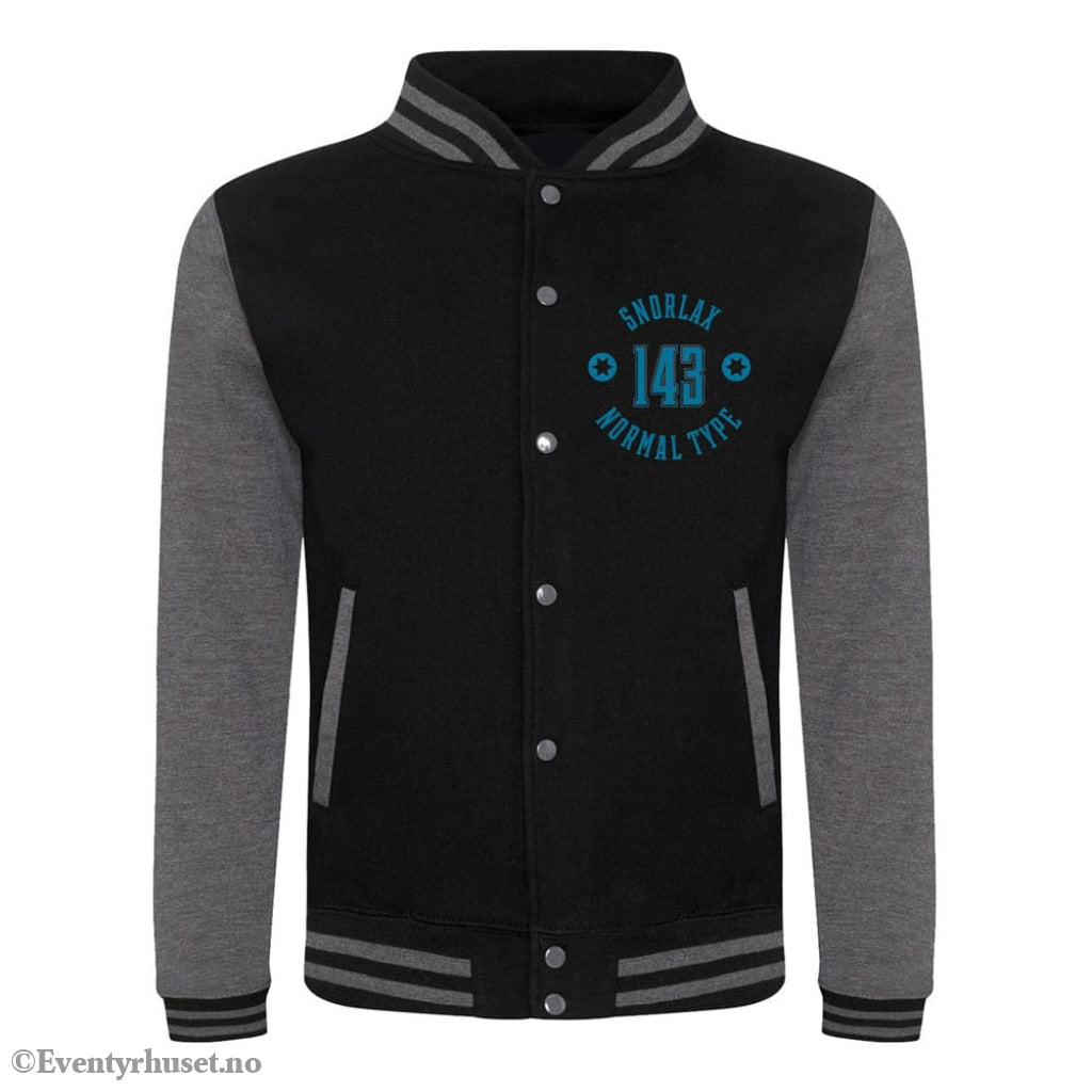 Pokémon Varsity Jacket Collegiate Snorlax Size L Fashion & Accessories