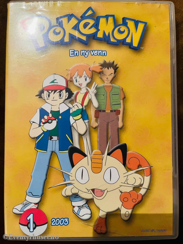 Pokemon. Vol. 1. En Ny Venn. 2003. Dvd. Dvd