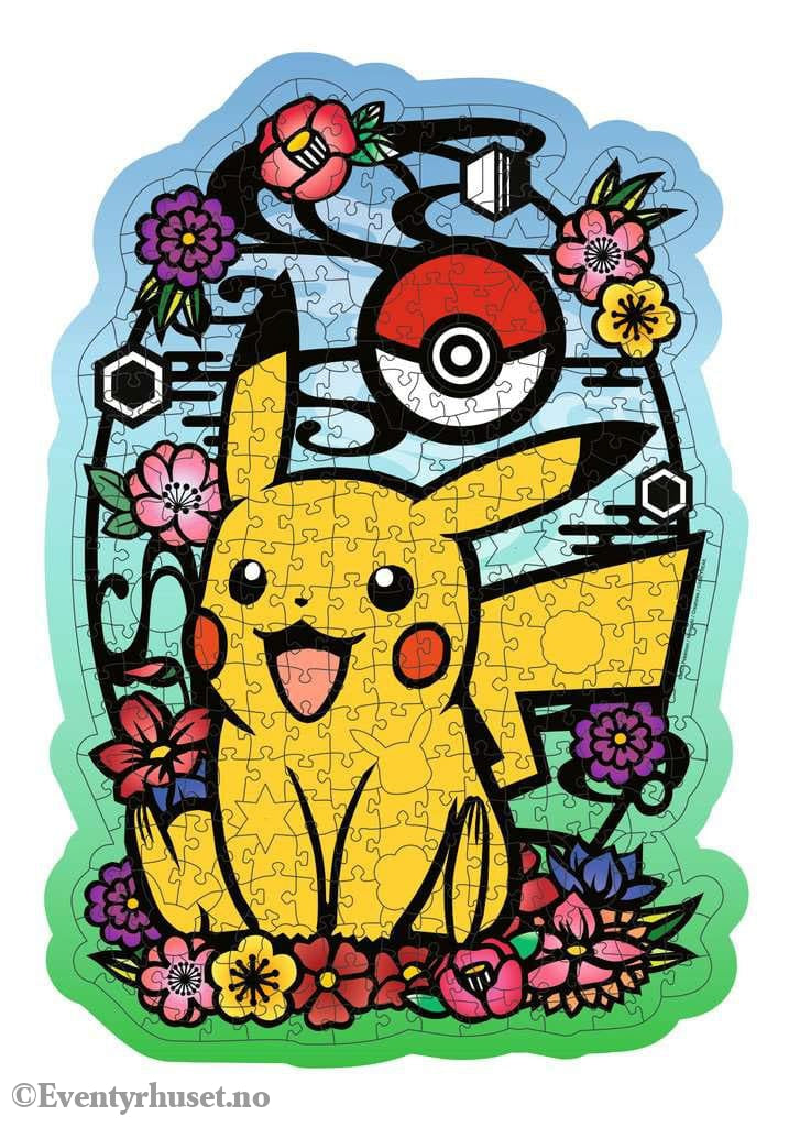 Pokémon WOODEN Jigsaw Puzzle Pikachu (300 pieces) Games