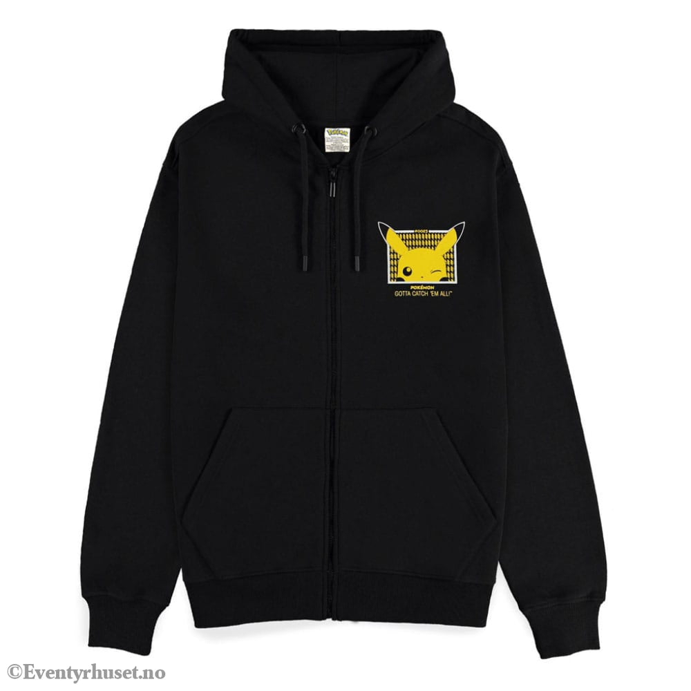 Pokémon Zipper Hoodie Gotta Catch ’em All Pikachu Size XL Manga & Anime