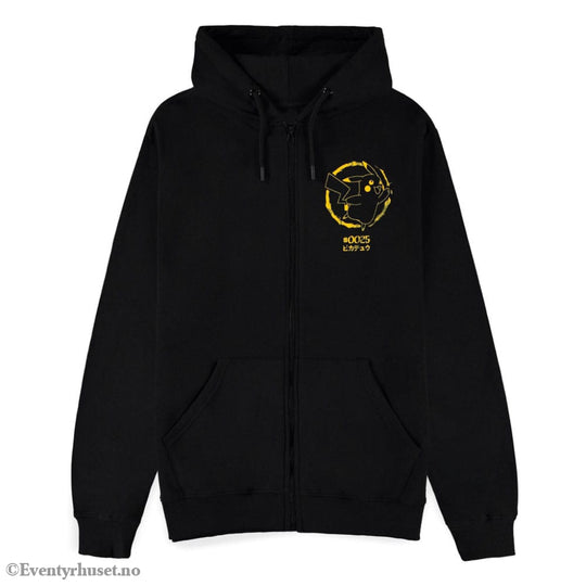 Pokémon Zipper Hoodie Pikachu Thunderstrike Size M Fashion & Accessories