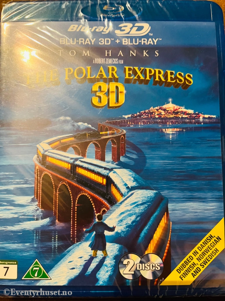 Polarekspressen 3D. Blu-Ray. Ny I Plast! Blu-Ray Disc