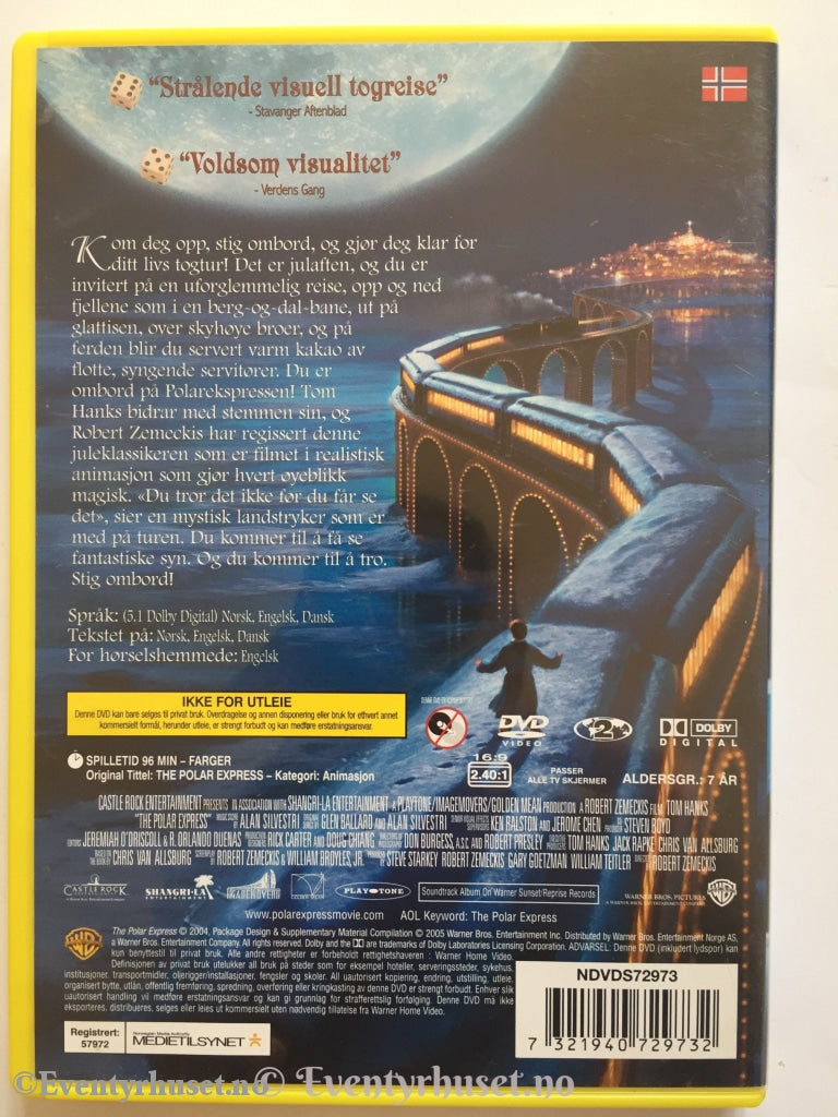 Polarekspressen. Dvd. Dvd
