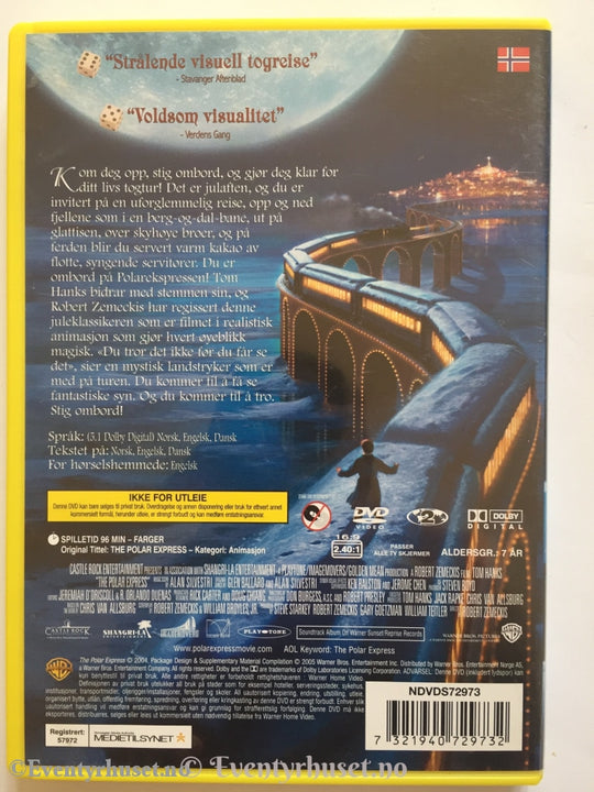 Polarekspressen. Dvd. Dvd