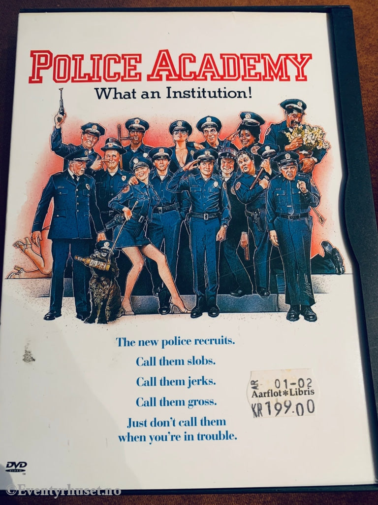 Police Academy (Politiskolen). 1984. Dvd Snapcase.