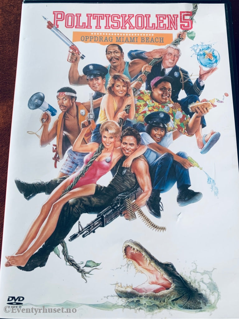 Politiskolen 5 - Oppdrag Miami Beach. 1988. Dvd. Dvd