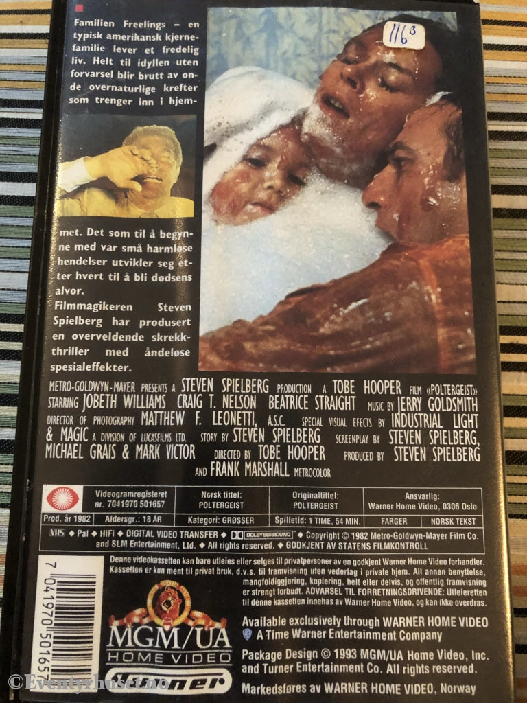 Poltergeist. 1982. Vhs. Vhs