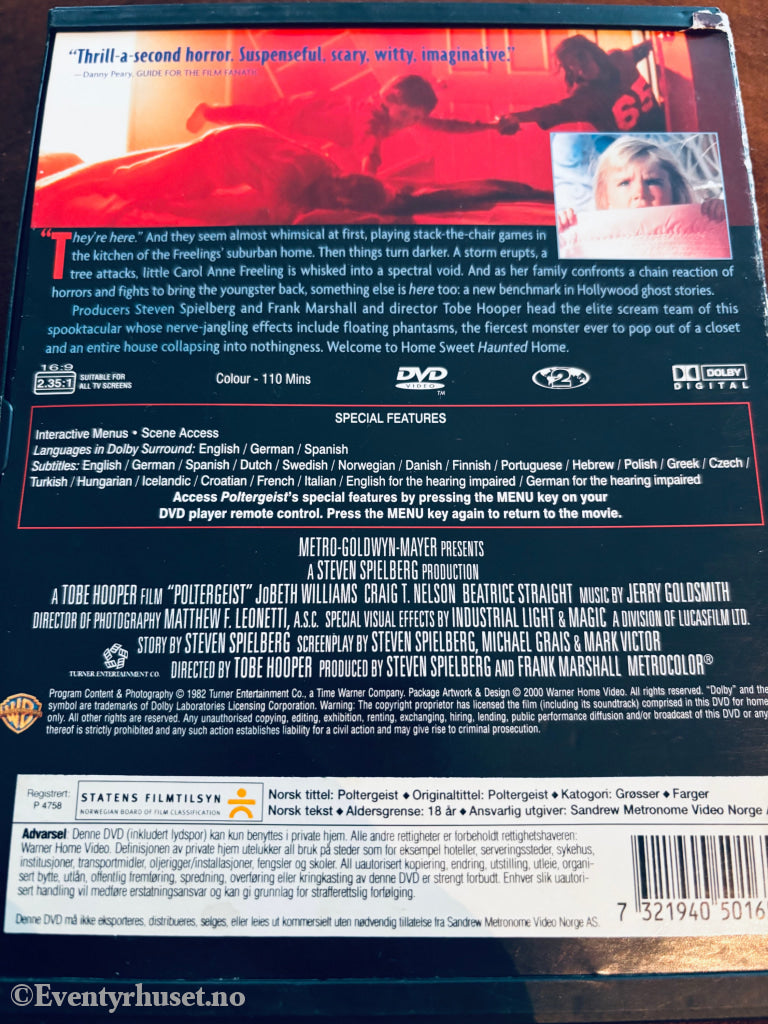 Poltergeist. DVD.