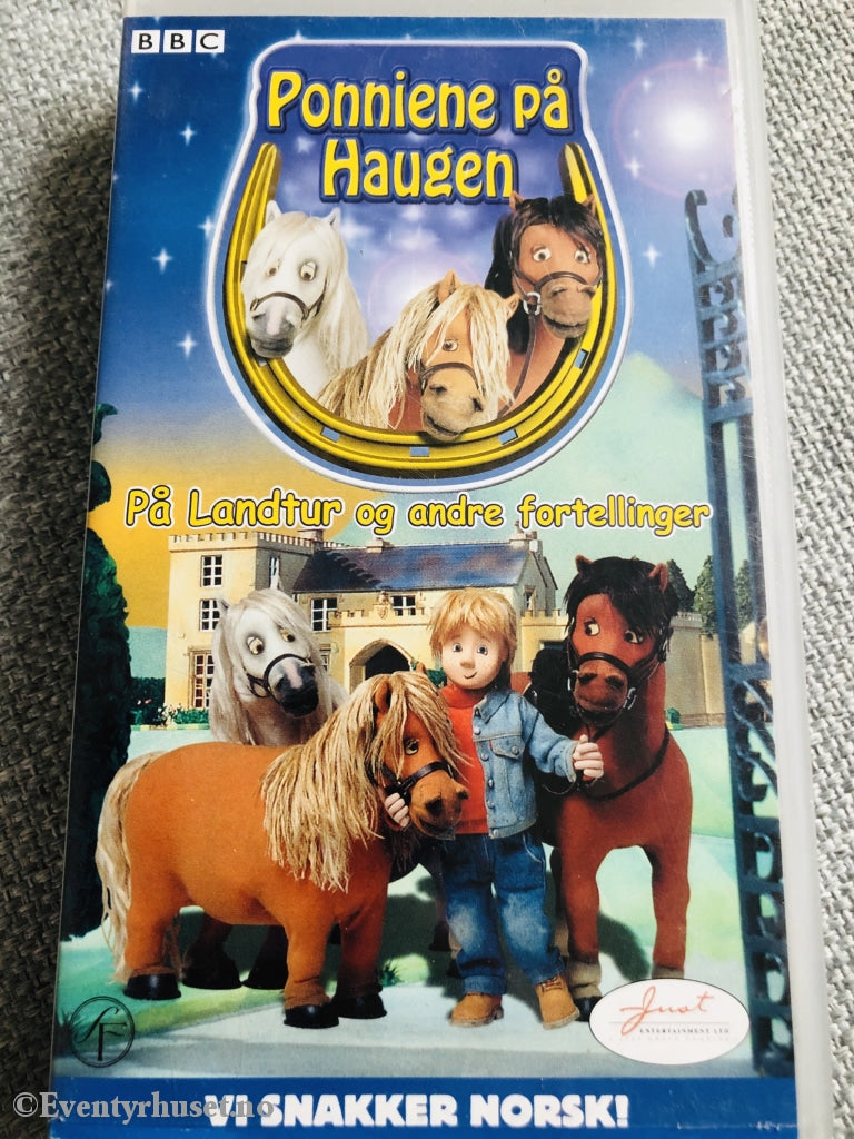 Ponniene På Haugen. 1999. På Landtur Og Andre Fortellinger. Vhs. Vhs