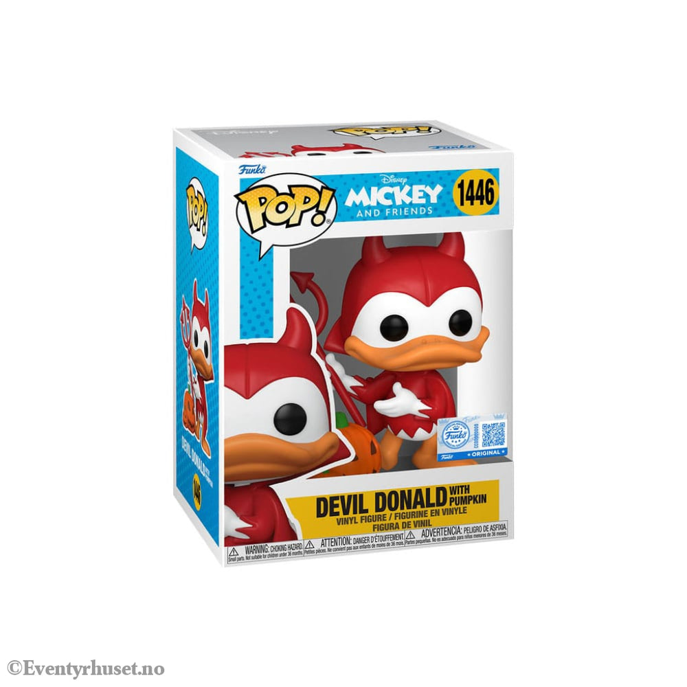 Pop! Disney: Devil Donald with Blacklight Chase Asst. (6) Collectibles