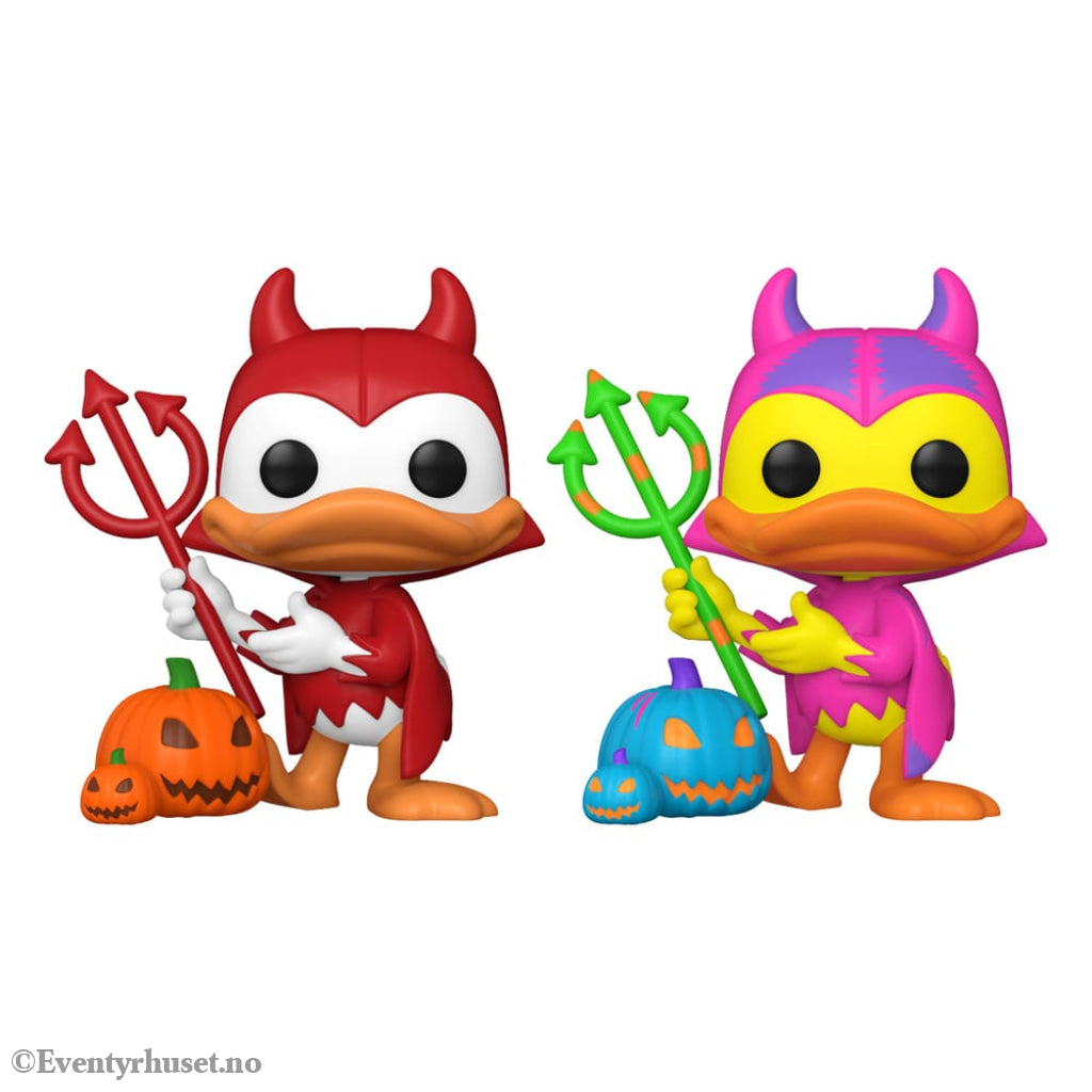 Pop! Disney: Devil Donald with Blacklight Chase Asst. (6) Collectibles