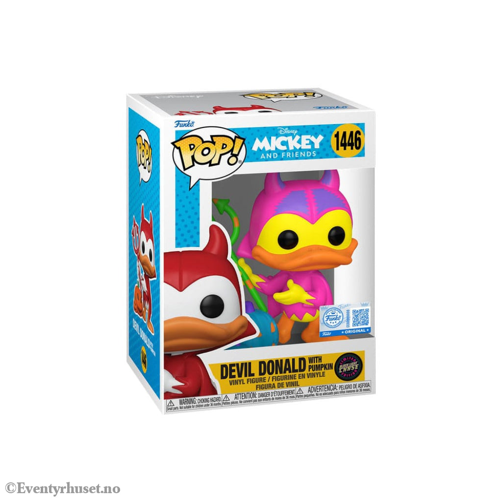 Pop! Disney: Devil Donald with Blacklight Chase Asst. (6) Collectibles