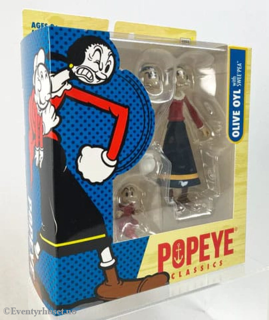 Popeye Action Figure Wave 01 Olive Oyl Toys