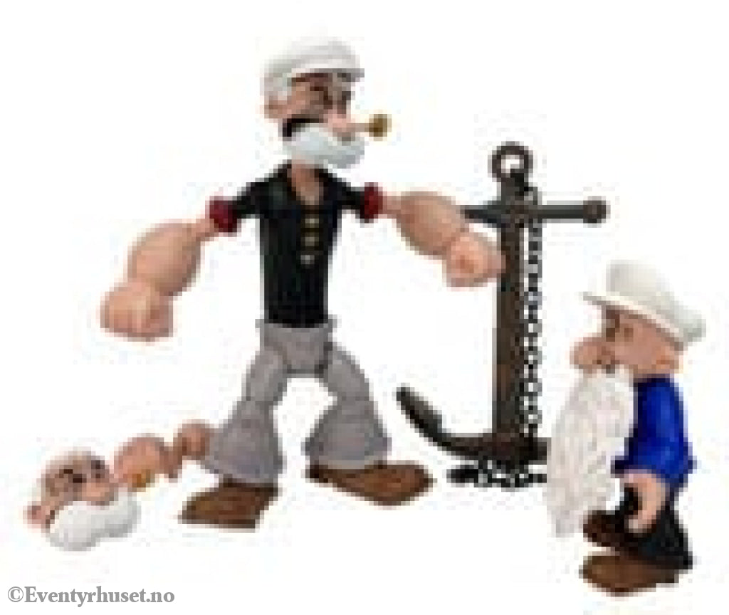 Popeye Action Figure Wave 02 Poopdeck Pappy Toys